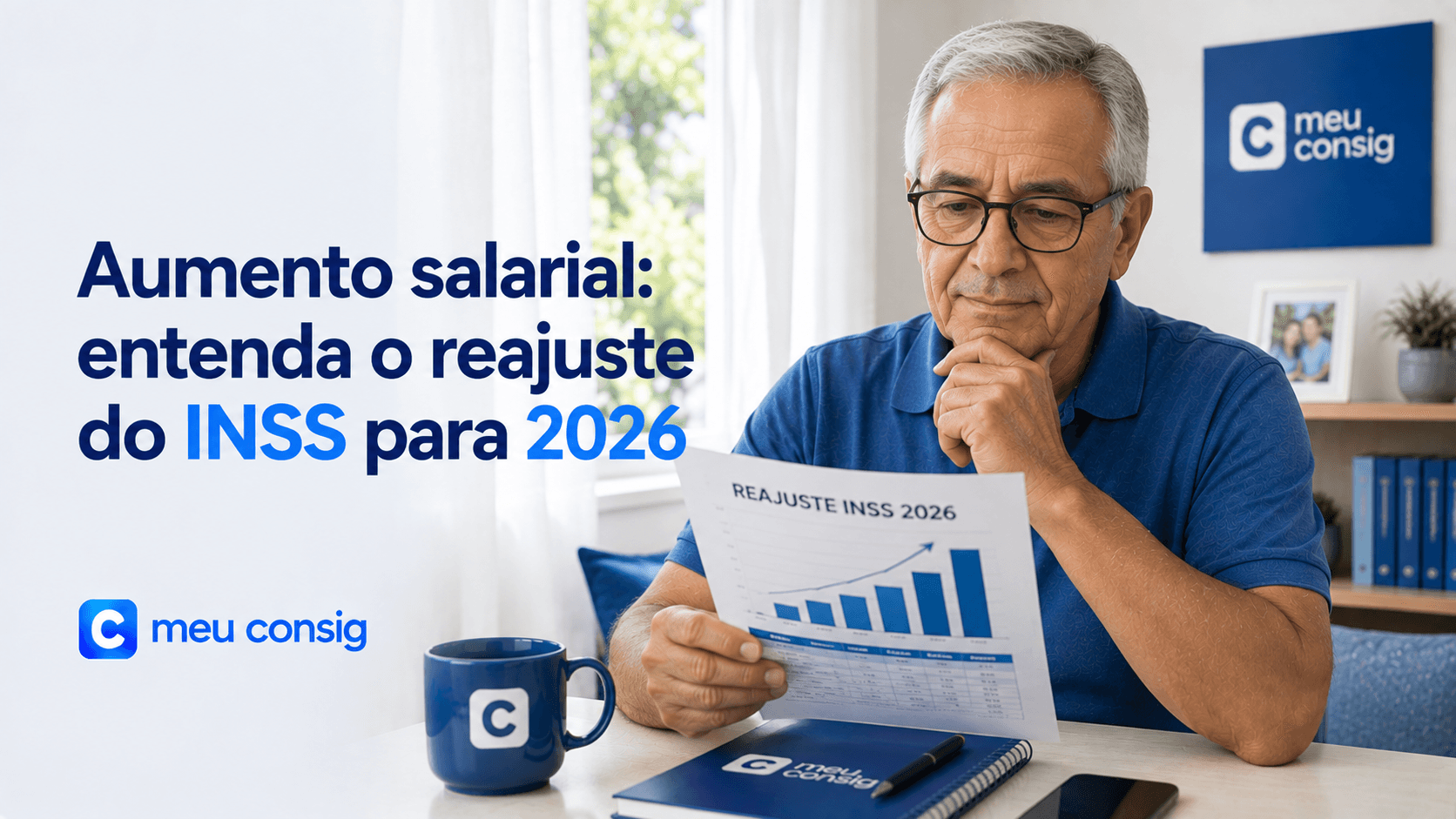 Ilustração sobre aumento salarial: entenda o reajuste do inss para 2026