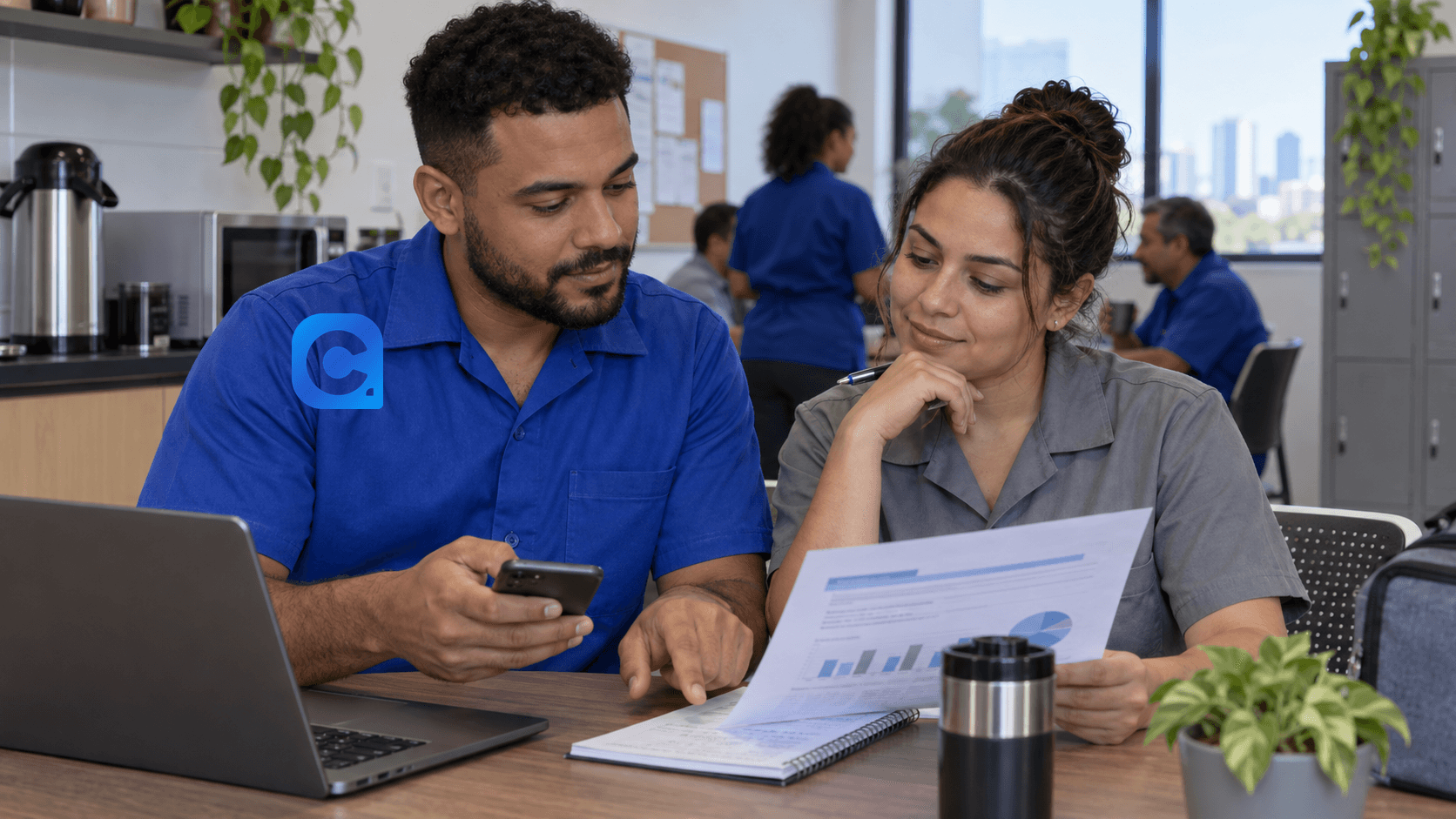 Trabalhadores comparam proposta de consignado e orçamento