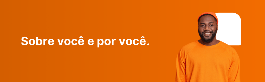homem jovem roupa laranja banco uy3 meu consig
