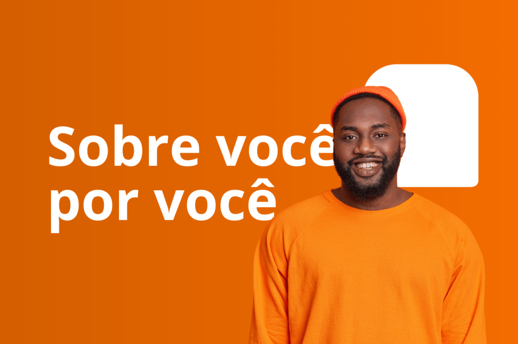 homem jovem roupa laranja banco uy3 meu consig