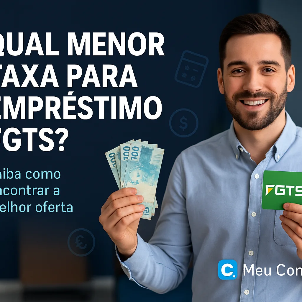 Qual a menor taxa para empréstimo FGTS