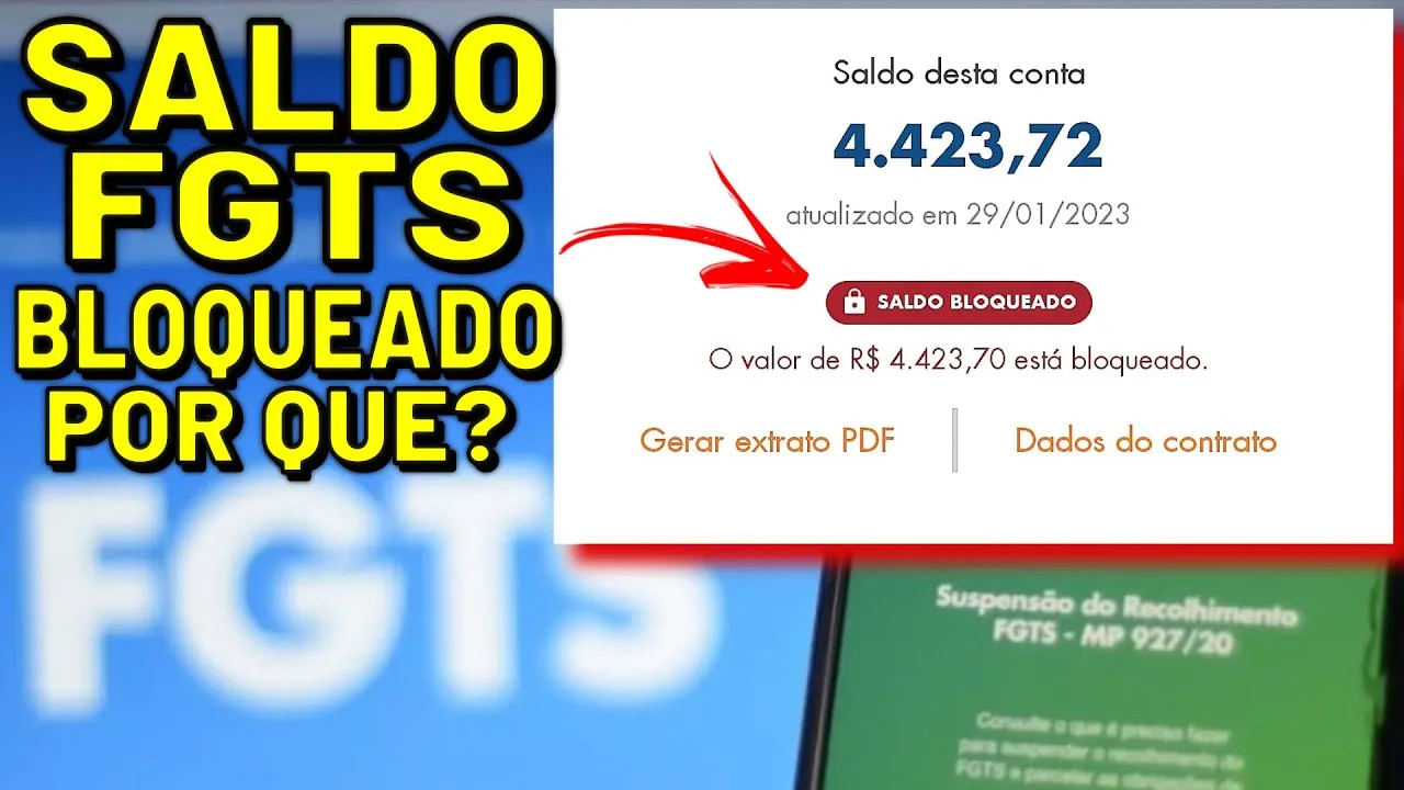 Saldo Bloqueado do FGTS